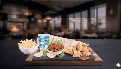 Köri Soslu Tavuk Dürüm