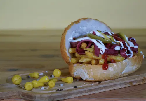 Sosisli Patso Sandviç