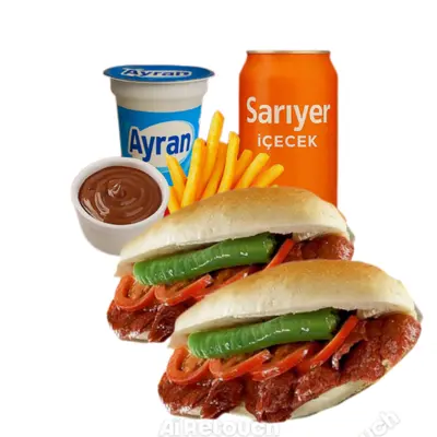 2'li Sucuk Ekmek Menü