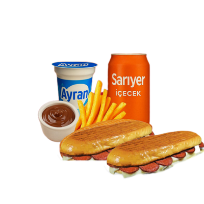 2'li Karışık Tost Menü