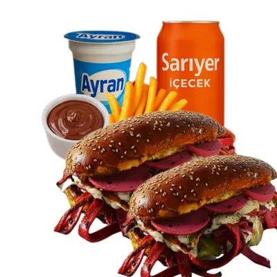 2'li İzmir Kumru Sandviç Menü