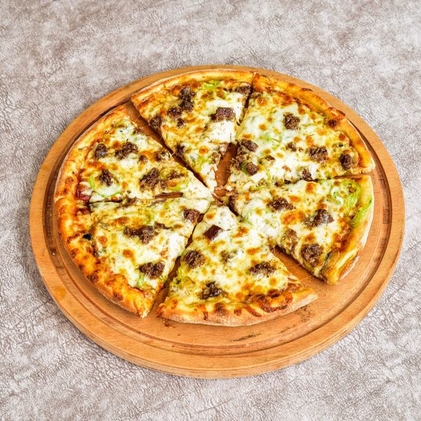 Kavurmalı Pizza (Büyük)