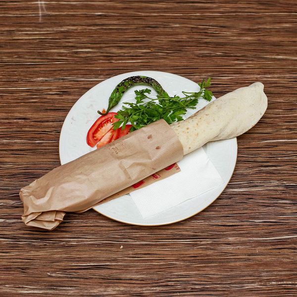 Domatesli Salatalık Biberli Katmer Dürüm