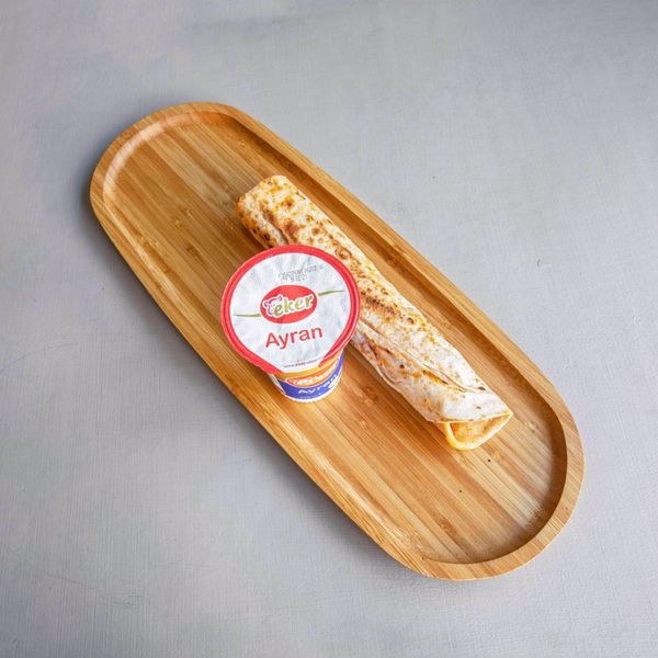 Hatay Usulü Soslu Tavuk Döner Dürüm Menü 1