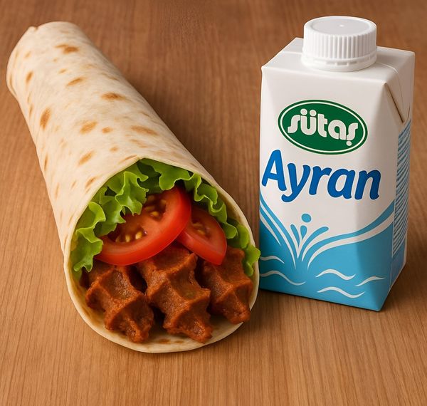 Ultra Mega Çiğ Köfte Dürüm (200 gr.) Menü 1