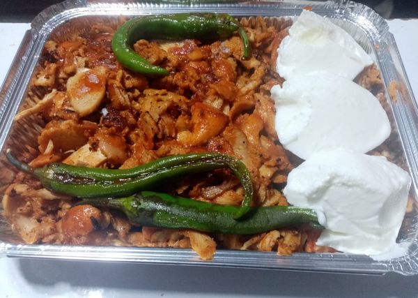 İskender (Tavuk Dönerden) (1 Porsiyon)