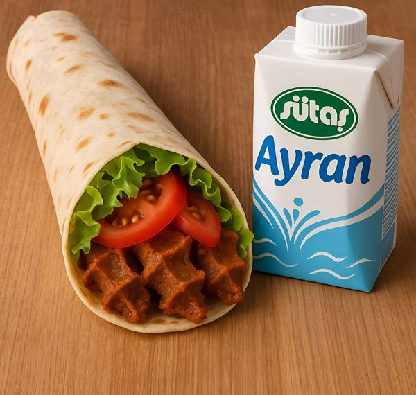 Çiğ Köfte Dürüm Menü 1