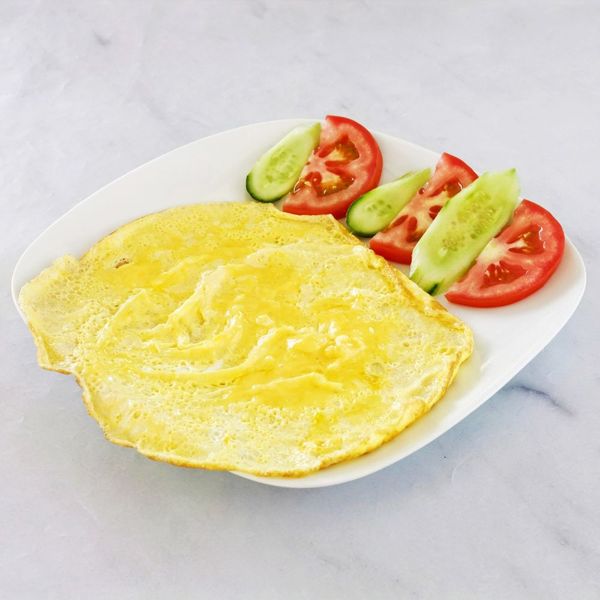 Katmer Arası Sucuklu Yumurtalı Omlet