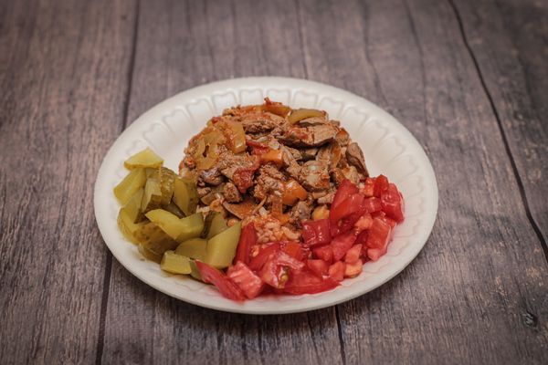 Double Pilav Üstü Ciğer Sote