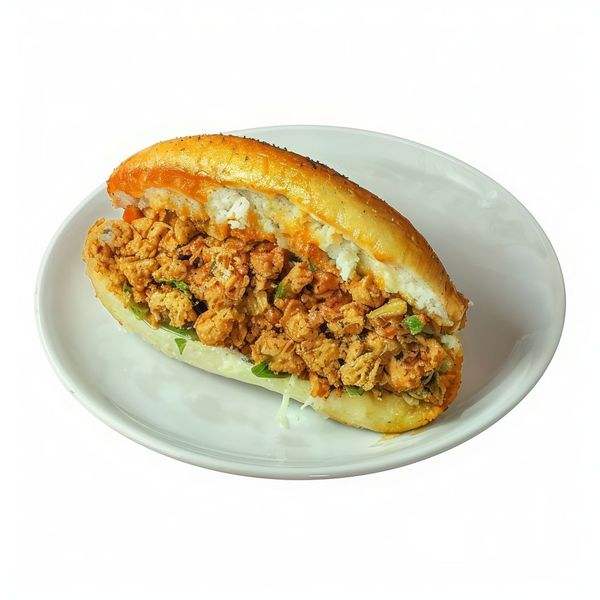 İçi Bol Özel Susamlı Ekmek Arası Tavuk Tantuni