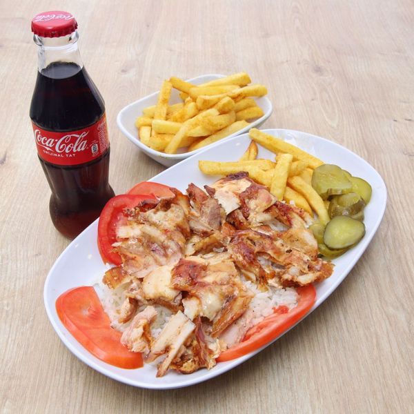 Pilav Üstü Tavuk Döner Menü