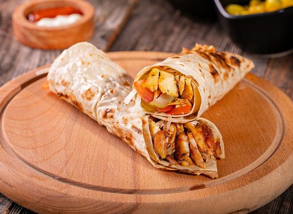 Hatay Usulü Mega Tavuk Döner Dürüm