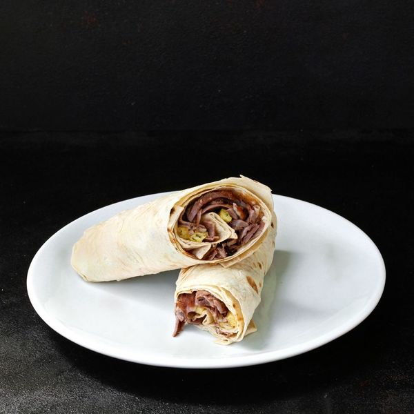 Cheddarlı Mega Et Döner Dürüm