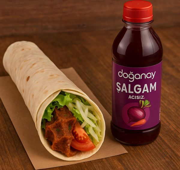 Çiğ Köfte Dürüm (140 gr.) Menü