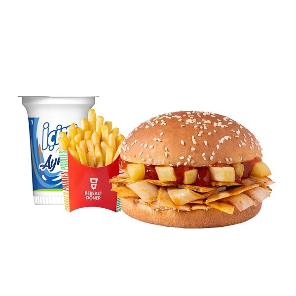 Çocuk DönBurger Menü (Tavuk Döner)
