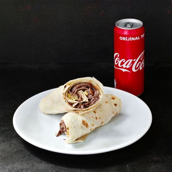 4'lü Mega Tavuk Döner Dürüm Menü