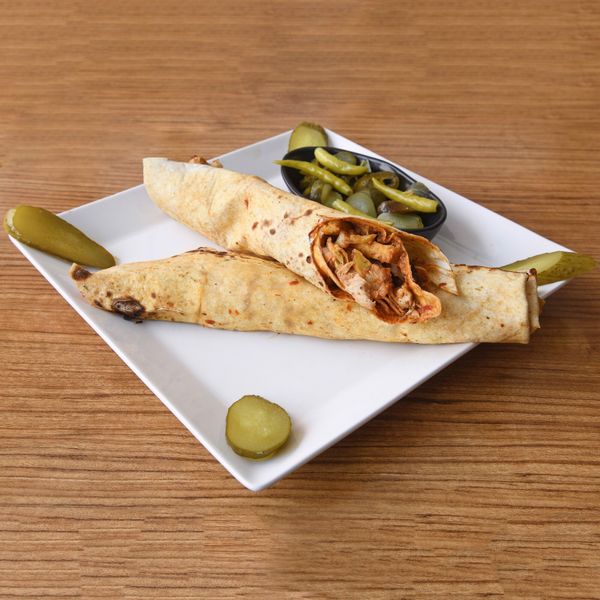 Duble Mega Tavuk Döner Dürüm