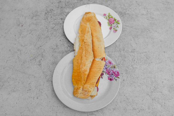 Tam Ekmek Arası Tavuk Sucuklu Kaşarlı Tost