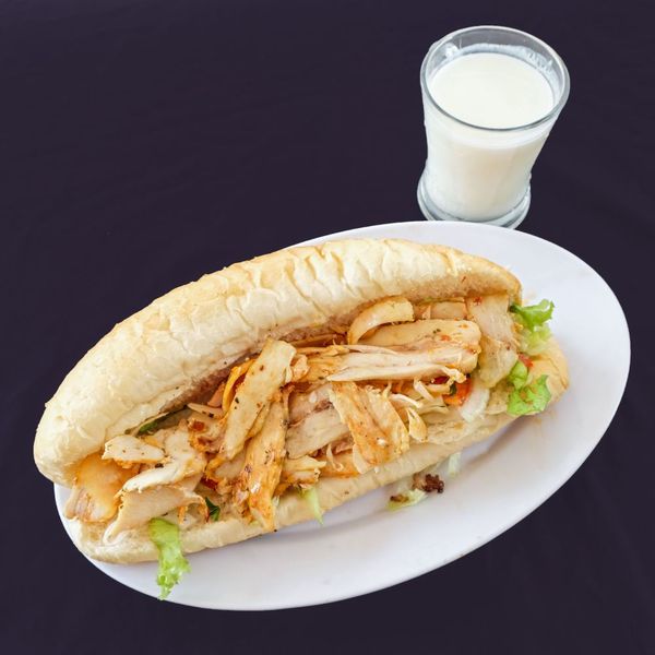 Tam Ekmek Arası Tavuk Döner Menü 1