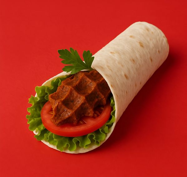 Jumbo Çiğ Köfte Dürüm