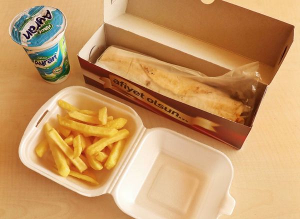 Et Döner Dürüm (200 gr.) Menü