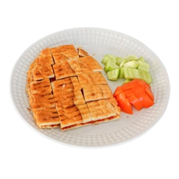 Yarım Ekmek Arası Dana Sucuklu & Kaşarlı Tost