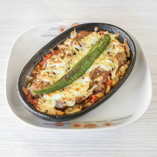 Kiremitte Kaşarlı Kuşbaşı