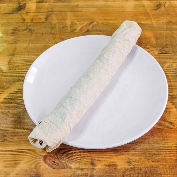 Uzun Sosisli Krem Peynirli Katmer Dürüm