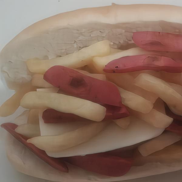 Sosisli Kaşarlı Patso Sandviç