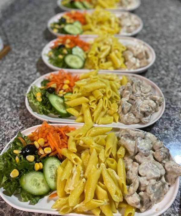 Kremalı Tavuk Menü